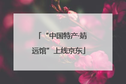 “中国特产·靖远馆”上线京东
