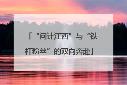 “问计江西”与“铁杆粉丝”的双向奔赴