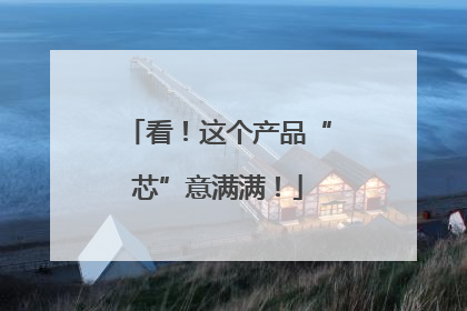 看！这个产品“芯”意满满！