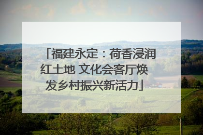 福建永定：荷香浸润红土地 文化会客厅焕发乡村振兴新活力