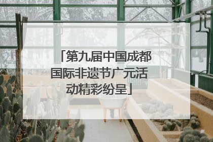 第九届中国成都国际非遗节广元活动精彩纷呈