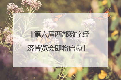 第六届西部数字经济博览会即将启幕