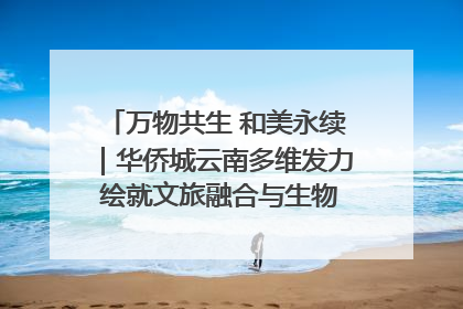 万物共生 和美永续｜华侨城云南多维发力 绘就文旅融合与生物多样性保护新图景