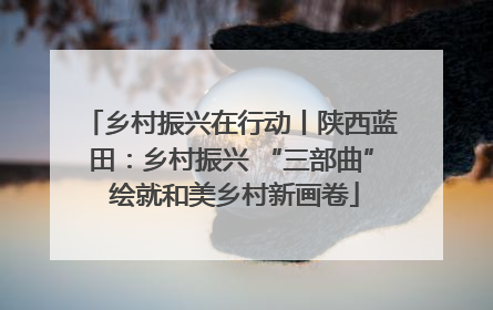 乡村振兴在行动丨陕西蓝田：乡村振兴 “三部曲” 绘就和美乡村新画卷