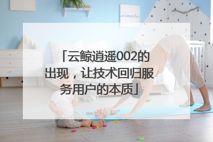 云鲸逍遥002的出现，让技术回归服务用户的本质
