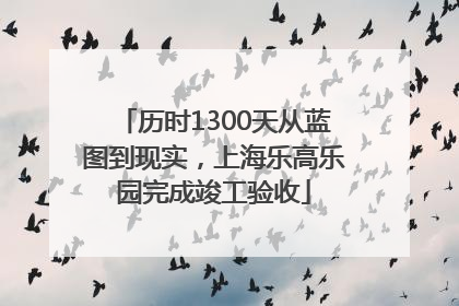 历时1300天从蓝图到现实，上海乐高乐园完成竣工验收