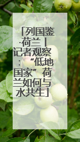列国鉴·荷兰丨记者观察：“低地国家”荷兰如何与水共生