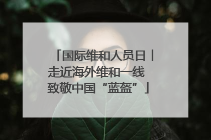 国际维和人员日丨走近海外维和一线 致敬中国“蓝盔”