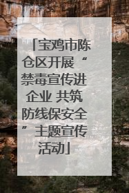 宝鸡市陈仓区开展“禁毒宣传进企业 共筑防线保安全”主题宣传活动