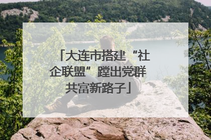 大连市搭建“社企联盟”蹚出党群共富新路子