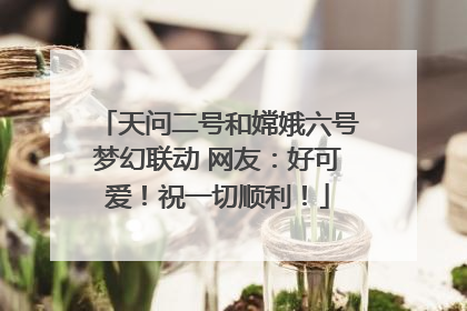 天问二号和嫦娥六号梦幻联动 网友：好可爱！祝一切顺利！