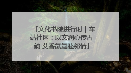 文化书院进行时｜车站社区：以文润心传古韵 艾香氤氲睦邻情