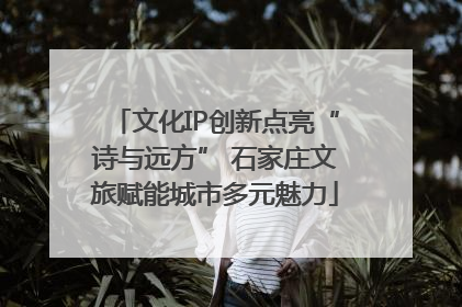 文化IP创新点亮“诗与远方” 石家庄文旅赋能城市多元魅力