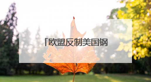 欧盟反制美国钢铝关税，全球产业链重构加速