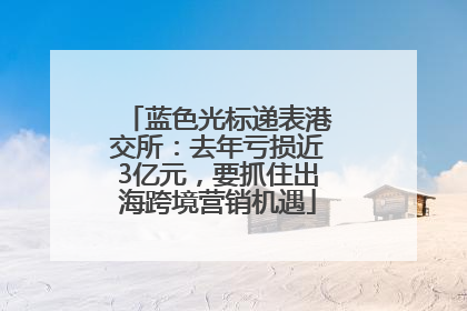 蓝色光标递表港交所：去年亏损近3亿元，要抓住出海跨境营销机遇