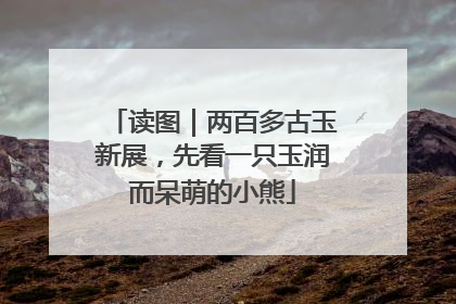 读图｜两百多古玉新展，先看一只玉润而呆萌的小熊