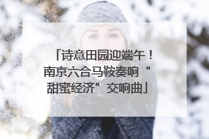 诗意田园迎端午！南京六合马鞍奏响“甜蜜经济”交响曲