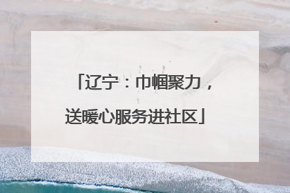 辽宁：巾帼聚力，送暖心服务进社区