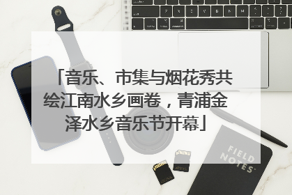 音乐、市集与烟花秀共绘江南水乡画卷，青浦金泽水乡音乐节开幕