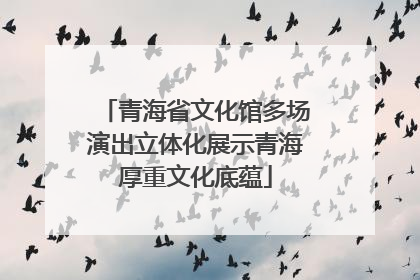 青海省文化馆多场演出立体化展示青海厚重文化底蕴