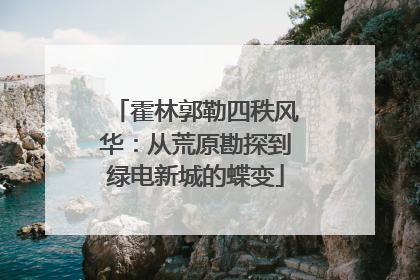 霍林郭勒四秩风华：从荒原勘探到绿电新城的蝶变