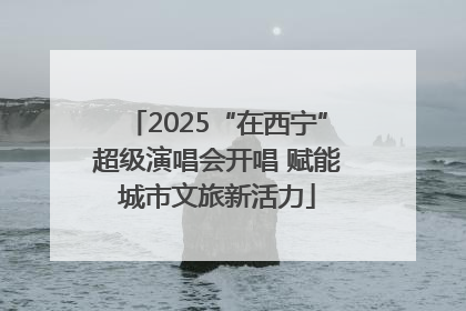 2025“在西宁”超级演唱会开唱 赋能城市文旅新活力