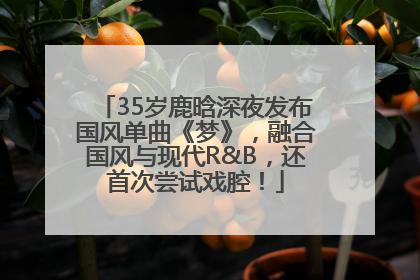 35岁鹿晗深夜发布国风单曲《梦》，融合国风与现代R&B，还首次尝试戏腔！